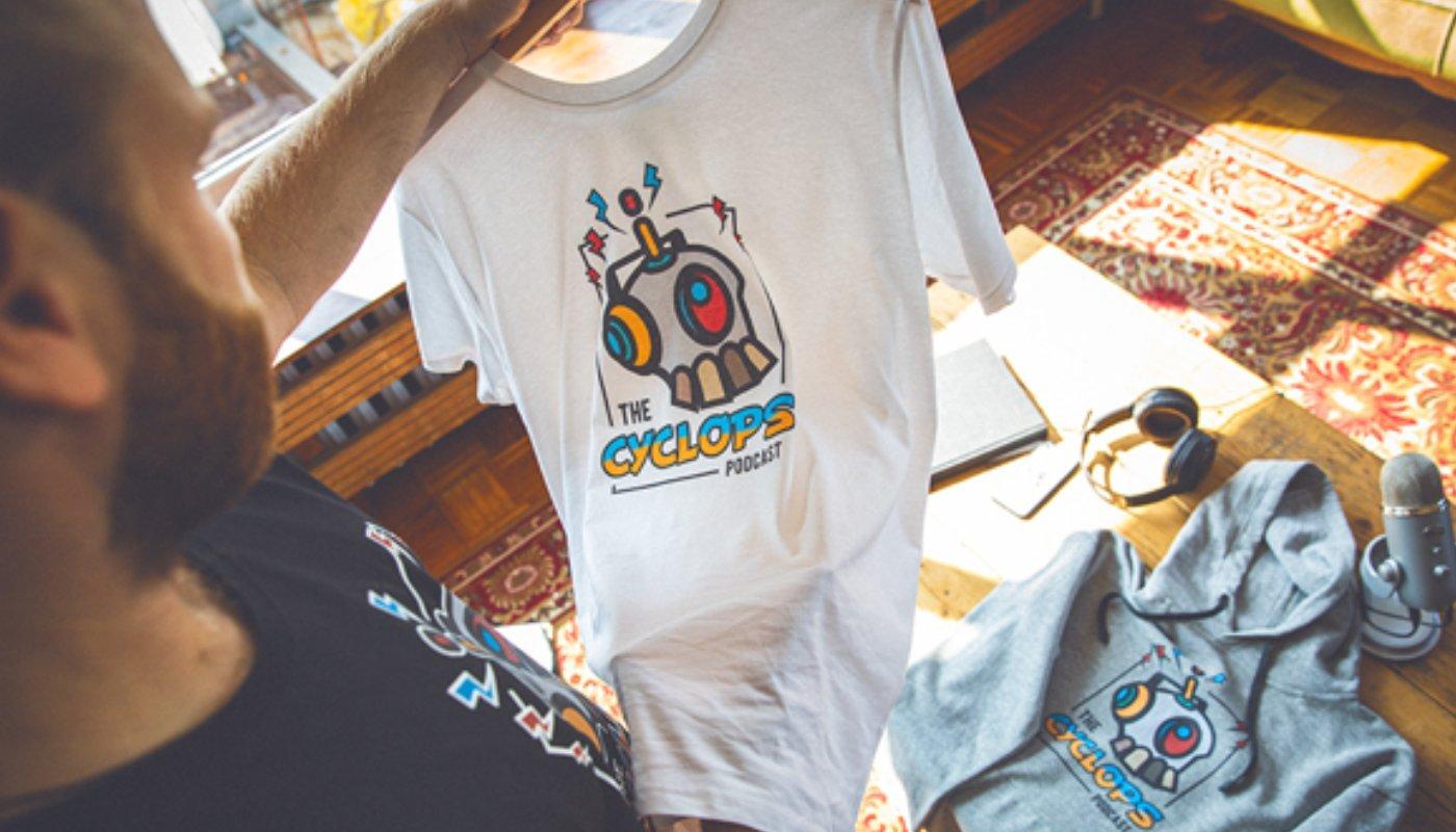 creator unboxing their merch